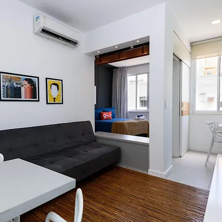 Quarto&Sala C/ Workstation No Leblon | Dmc 24/609